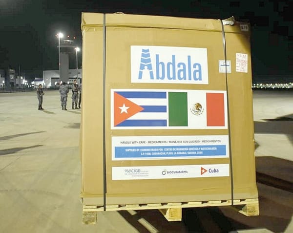 ¡LLEGA A MÉXICO EL PRIMER LOTE DE VACUNAS ABDALA DE 2024!