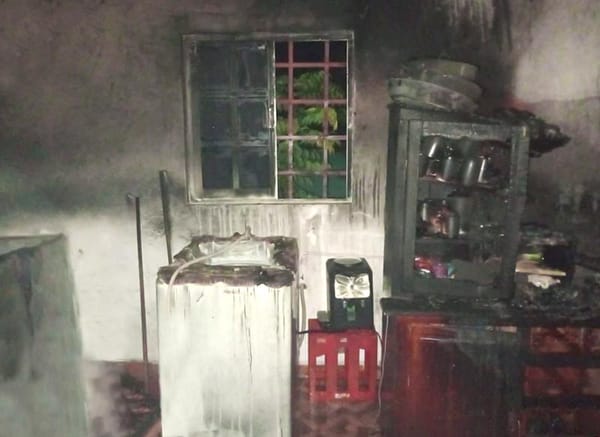 ¡TRES LESIONADOS DEJA INCENDIO DE UNA VIVIENDA EN SAN ANDRÉS TUXTLA!