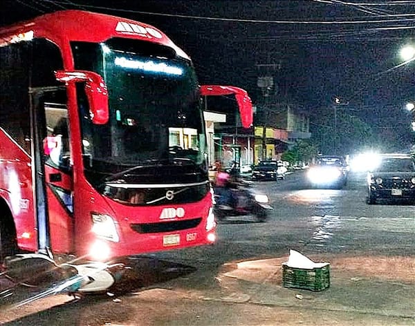 ¡SALE VOLANDO DESPUÉS DE IMPACTARSE CON EL AUTOBÚS!