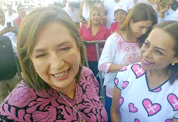 ¡“CLAUDIA AMA A LOS DEL PRI”: XÓCHITL!