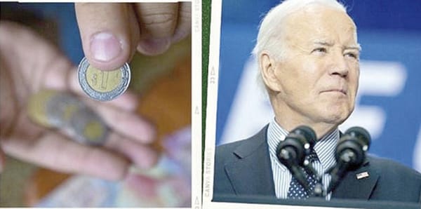 ¡BIDEN LUCE ERRÁTICO, TRASTABILLA... Y EL PESO MEXICANO TAMBIÉN: SUBE A 18.57 POR DÓLAR! - EN EL PRIMER DEBATE PRESIDENCIAL