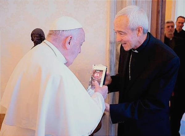 ¡LE LLEVA CAFÉ! - *Recibe el Papa Francisco al Arzobispo de Xalapa, Patrón Wong