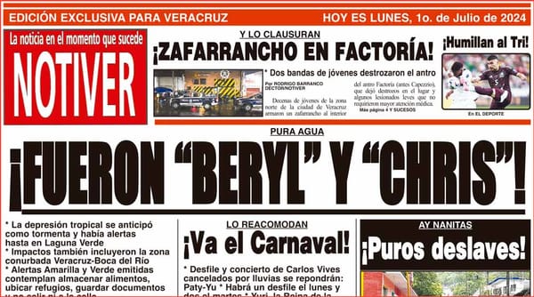 LA PORTADA - LUNES 1 DE JULIO 2024