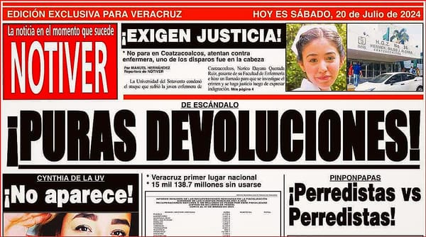 LA PORTADA - SÁBADO 20 DE JULIO 2024