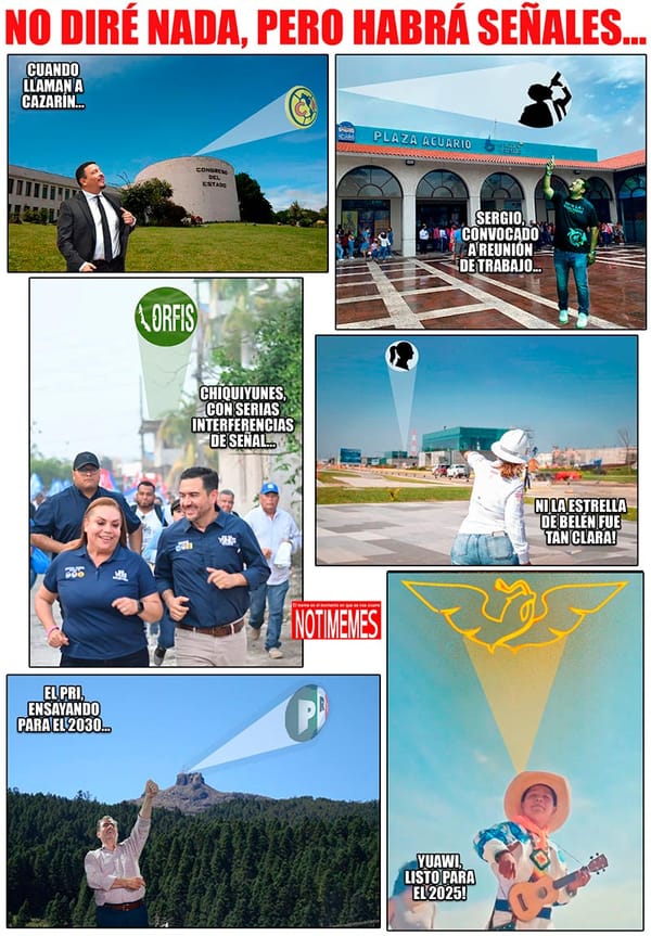 NOTI-MEME | - NO DIRÉ NADA, PERO HABRÁ SEÑALES...