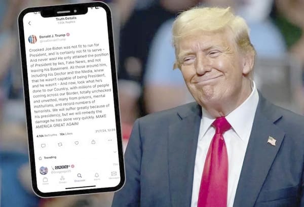 ¡TRUMP CREE QUE KAMALA HARRIS SERÁ MÁS FÁCIL DE DERROTAR QUE BIDEN!