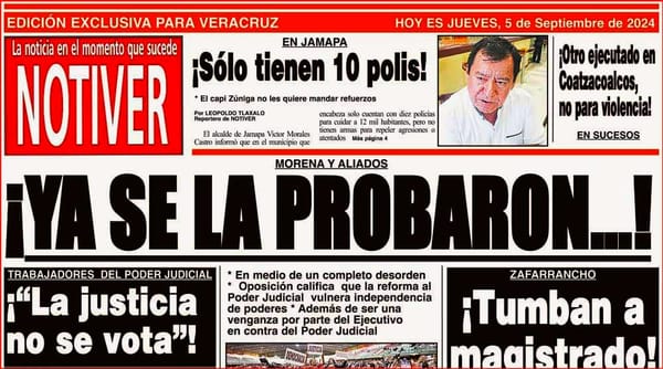 LA PORTADA - JUEVES 5 DE SEPTIEMBRE 2024