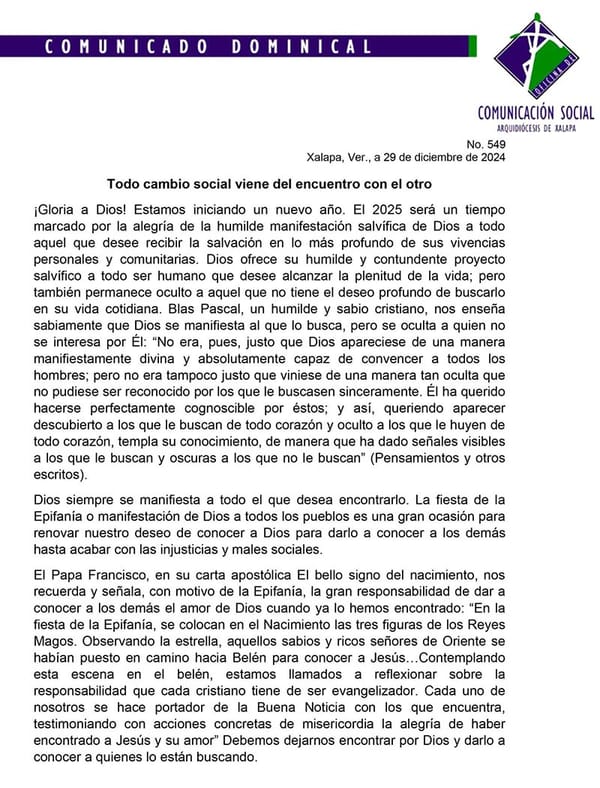 ¡YA NO QUIEREN INJUSTICIAS! - A REZAR...