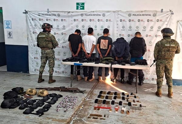 ¡CAE BANDA Y ASEGURAN UN ARSENAL!