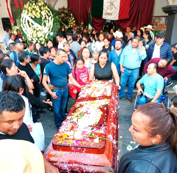 ¡PIDEN JUSTICIA POR LA MUERTE DEL DIPUTADO BENITO AGUAS!