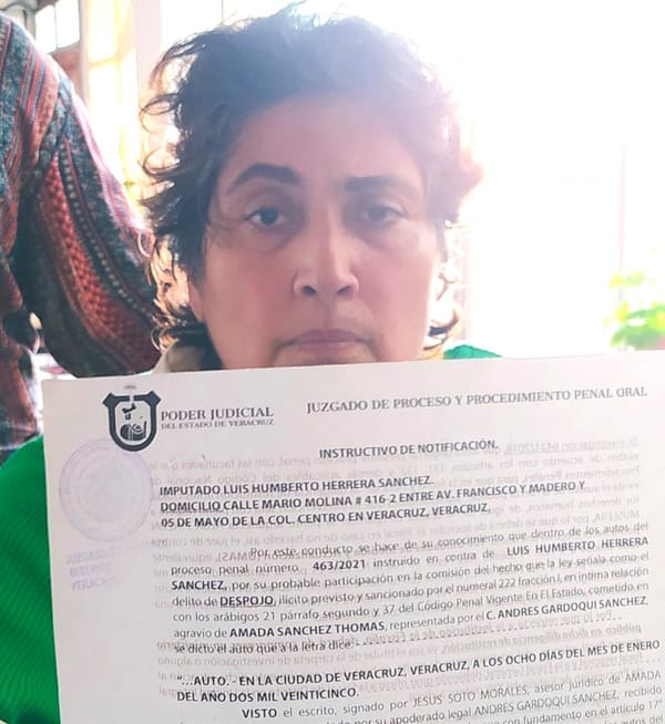 “SÓLO MUERTA ME VAN A SACAR DE MI CASA”: HILDA HUERGO