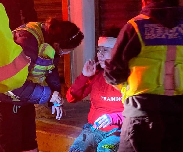 ¡MUJER ATROPELLADA EN EL BULEVAR DE BOCA DEL RÍO!