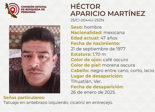 ¡DESAPARECE PAPÁ BUSCADOR! - LLEVA OCHO AÑOS BUSCANDO A SU HIJO