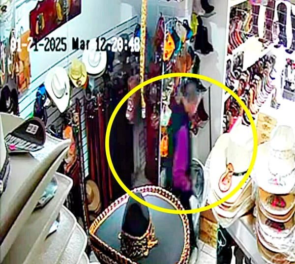 ¡ABUELO “UÑA” ROBÓ EN NEGOCIO DE BOTAS Y SOMBREROS!