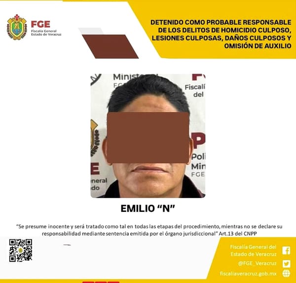 ¡DETIENEN AL DEL TRÁILER! - VA POR HOMICIDIO, LESIONES, DAÑOS CULPOSOS Y OMISIÓN DE AUXILIO.