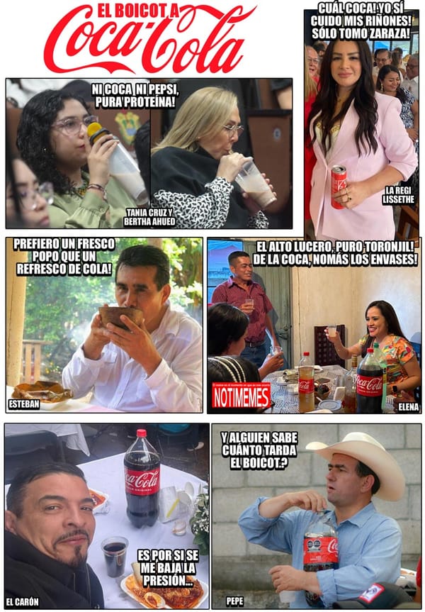 NOTI-MEME | - EL BOICOT A COCA-COLA