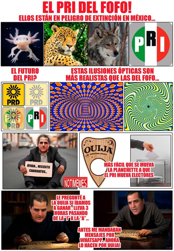 NOTI-MEME | - EL PRI DEL FOFO!