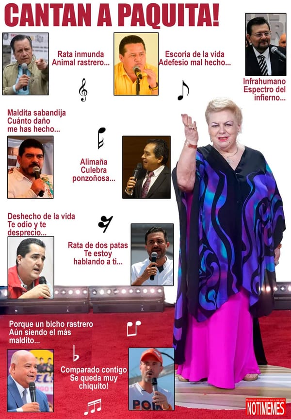NOTI-MEME | - CANTAN A PAQUITA!