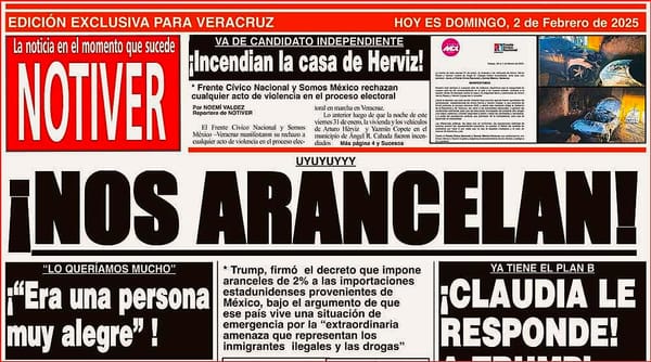 LA PORTADA - DOMINGO 2 DE FEBRERO 2025