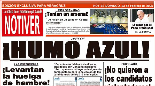 LA PORTADA - DOMINGO 23 DE FEBRERO 2025