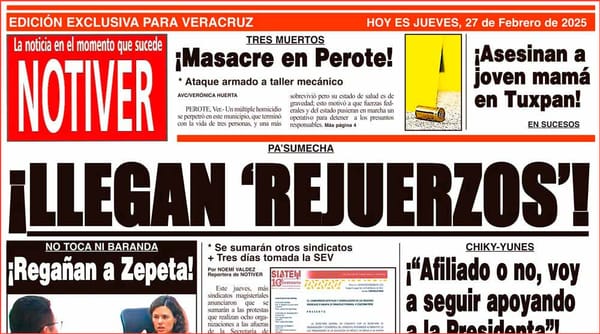 LA PORTADA - JUEVES 27 DE FEBRERO 2025