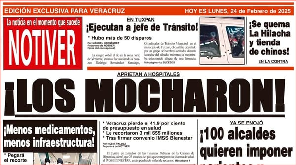 LA PORTADA - LUNES 24 DE FEBRERO 2025