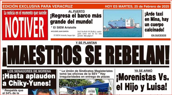 LA PORTADA - MARTES 25 DE FEBRERO 2025