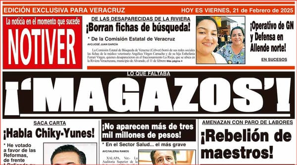 LA PORTADA - VIERNES 21 DE FEBRERO 2025