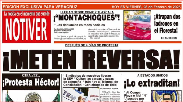 LA PORTADA - VIERNES 28 DE FEBRERO 2025