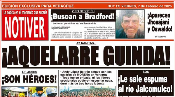 LA PORTADA - VIERNES 7 DE FEBRERO 2025