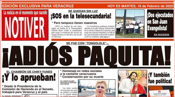 LA PORTADA - MARTES 18 DE FEBRERO 2025