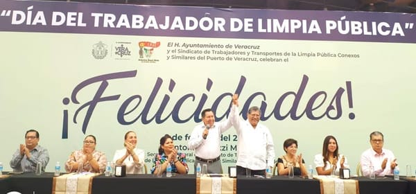 ¡PACHANGÓN DE NINO EN EL DÍA DEL TRABAJADOR DE LIMPIA PÚBLICA!