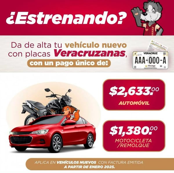 ¡PLACAS NUEVAS PARA COCHES NUEVOS!