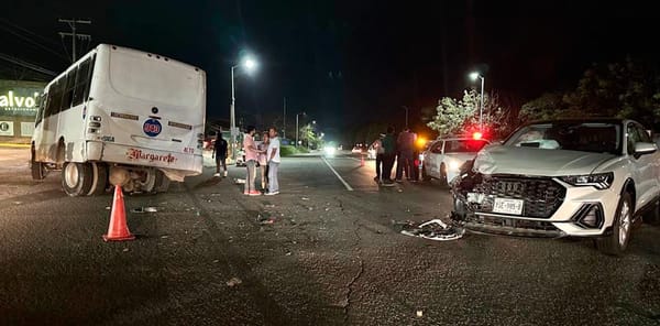 ¡TRANCAZO EN LA CARRETERA A MATA DE PITA!