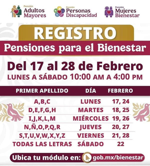 ¡YA SE PUEDEN REGISTRAR!