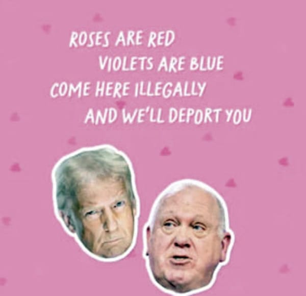 ¡SE BURLA TRUMP DE MIGRANTES; LES MANDA MENSAJE DE SAN VALENTÍN!