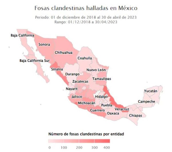 ¡VERACRUZ PRIMERO EN FOSAS CLANDESTINAS! - RÉCORD NEGRO