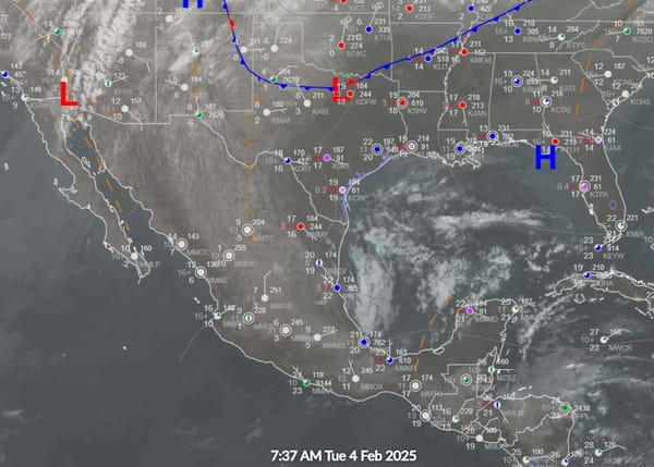 ¡DESDE CHUBASCOS A LLUVIAS FUERTES EN 19 ESTADOS!