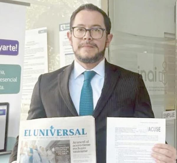 ¡CESADO DEL INAI POR EL CASO DE FEMEXFUT ACUSA “JUICIO SUMARIO”!