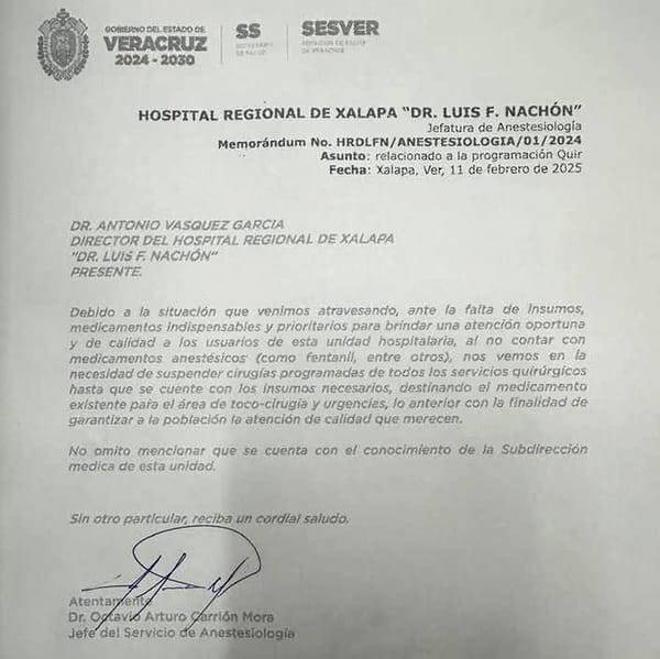 ¡NO HAY ANESTESIA! - CON TODA Y MEGA-FARMACIA