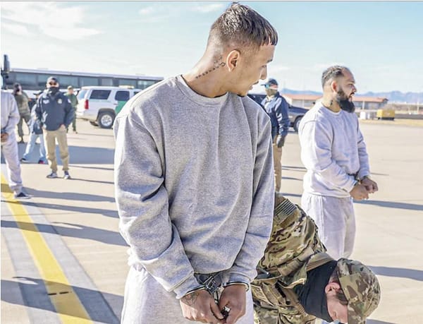 ¡EU ENVIÓ A 10 MIEMBROS DEL TREN DE ARAGUA A GUANTÁNAMO!