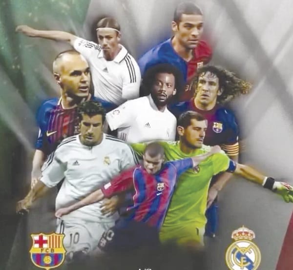 ¡JUGARÁN EN TOLUCA LEYENDAS DEL BARCELONA Y REAL MADRID!