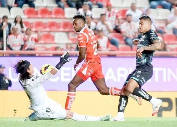 ¡NECAXA EXTIENDE CRISIS DEL SANTOS CON DOBLETE DE CAMBINDO!