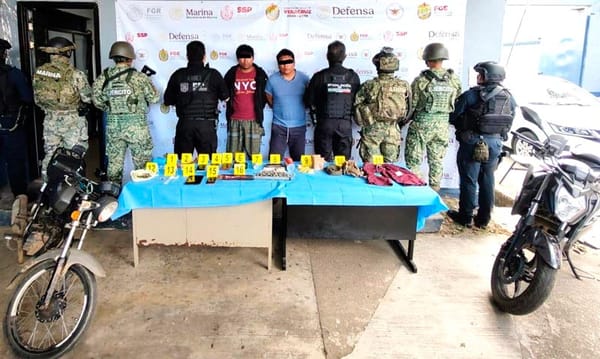 ¡DOS DETENIDOS EN CATEO EN CHINAMECA!