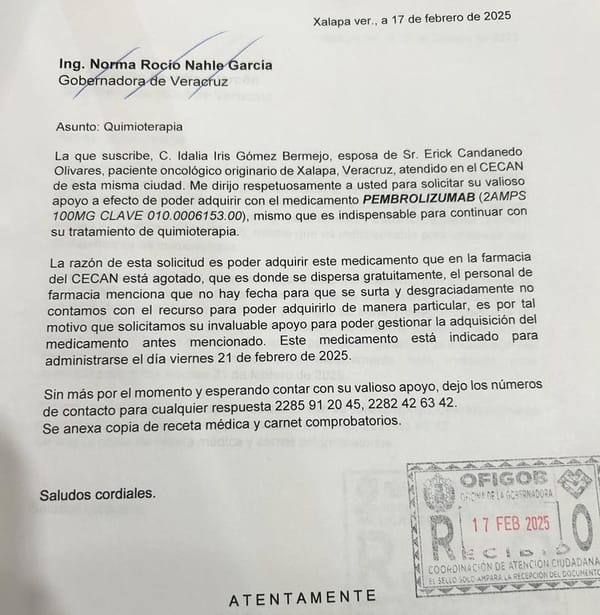 ¡NO HAY QUIMIOS! - Y AHORA