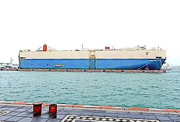 ¡A LA BAJA MOVIMIENTO DE CARGA EN EL PUERTO!