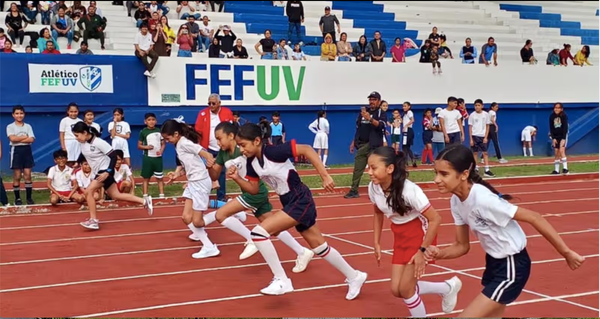 ¡FEFUV SEDE DEL ATLETISMO DE LOS DEPORTIVOS ESCOLARES!