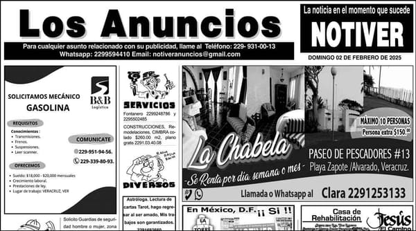 ...LOS ANUNCIOS, AVISOS Y DEMÁS! - DOMINGO, 2 DE FEBRERO 2025