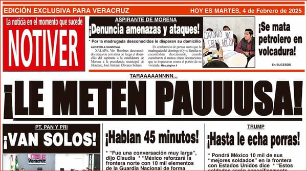LA PORTADA - MARTES 4 DE FEBRERO 2025