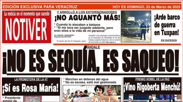 LA PORTADA - DOMINGO 23 DE MARZO 2025
